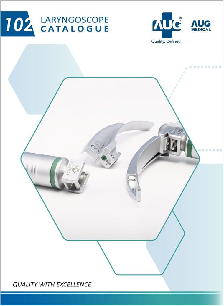 Laryngoscope Series Catalogue cover
